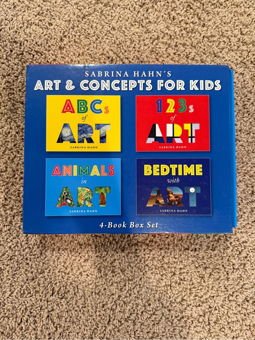Sabrina Hahn's Art & Concepts for Kids 4-Book Box Set